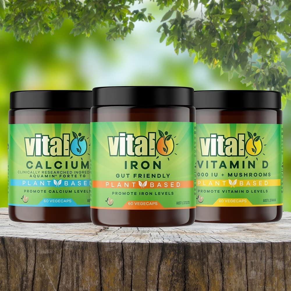 Plant Based Vitamin D Supplement 60 Vegecaps